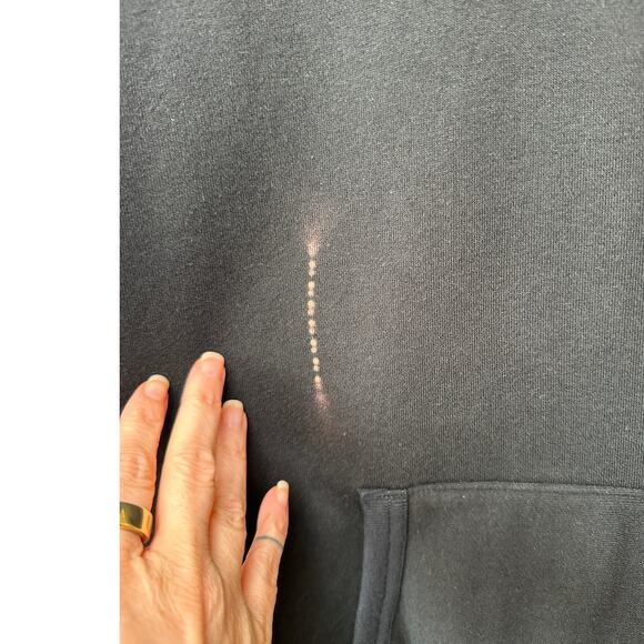 Moncler Genius 7 Fragment Hiroshi Fujiwara Black Backstage Pass Hoodie XL - Picture 3 of 16